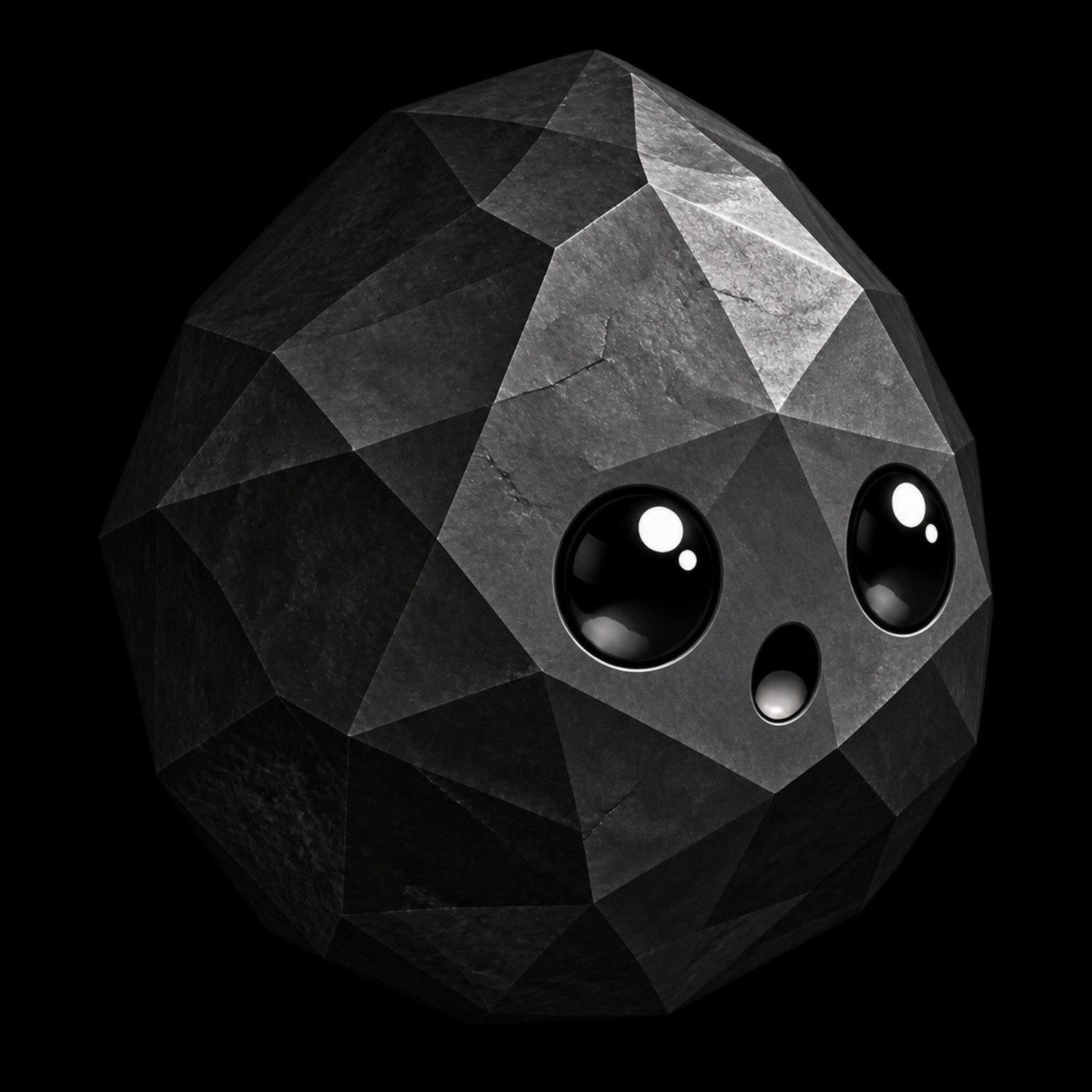 Surprised BLACKROCK mascot